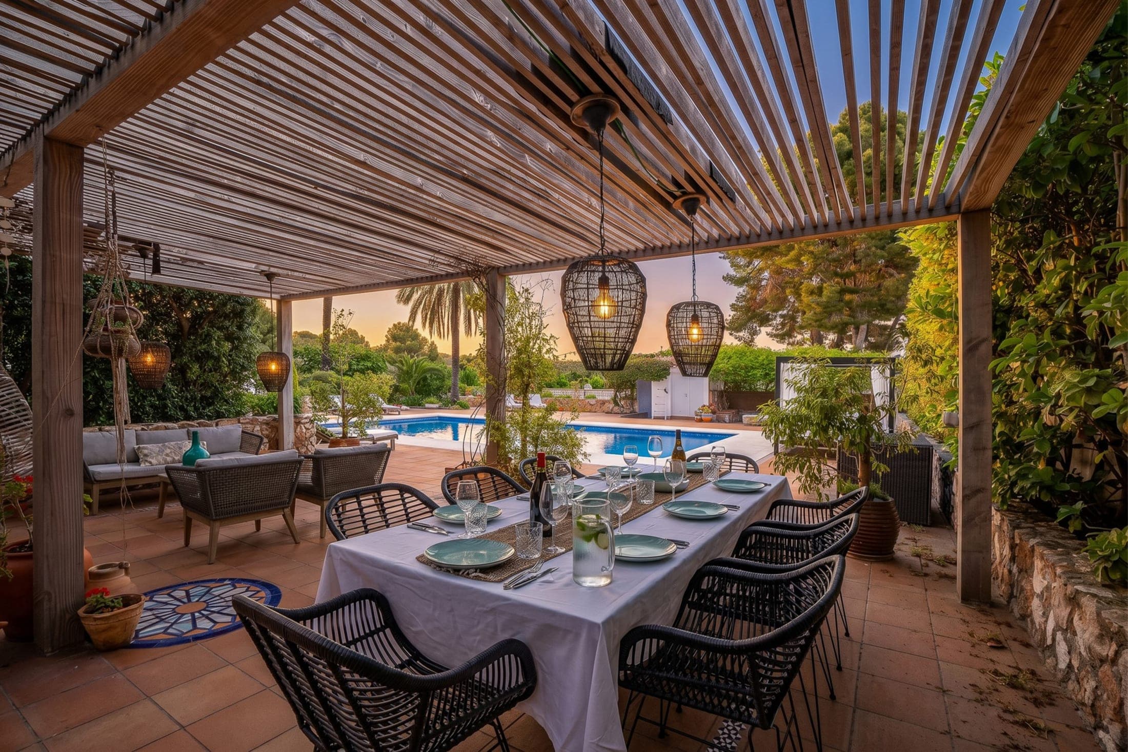Luxe villa met zwembad in Spanje