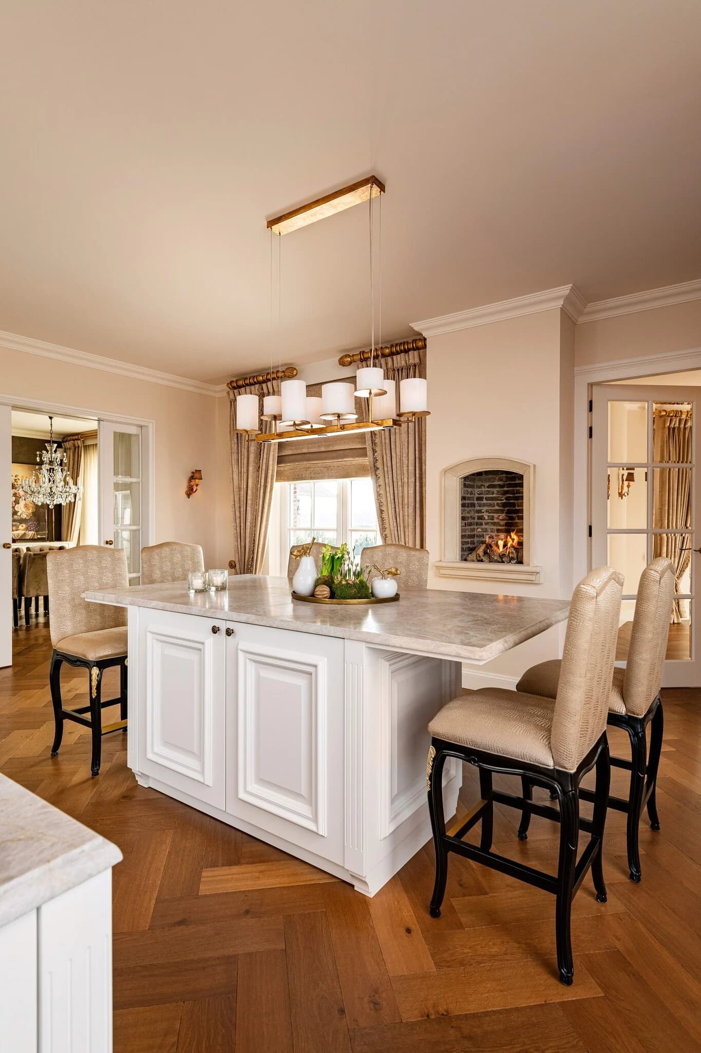 Luxe keuken en interieur in Long Island stijl | Tieleman Keukens