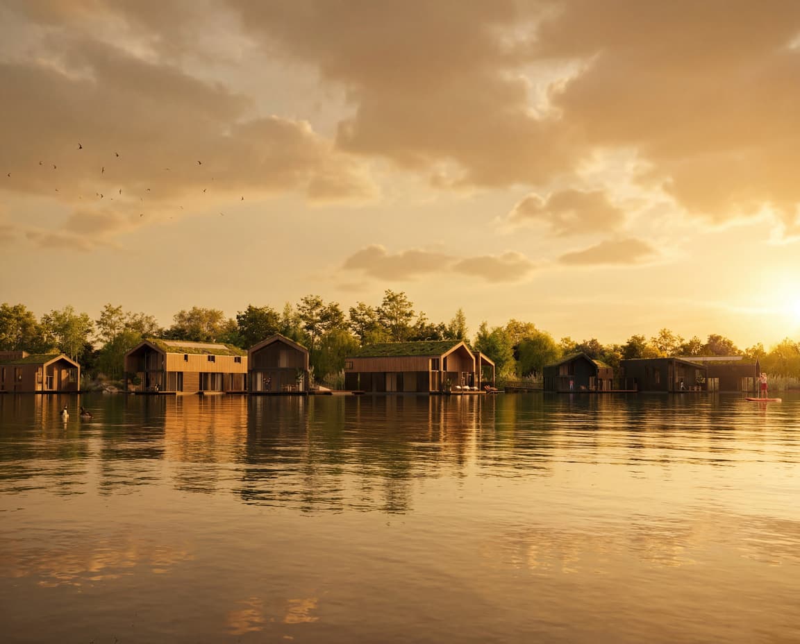 Wonen in 't Blauw aan het water