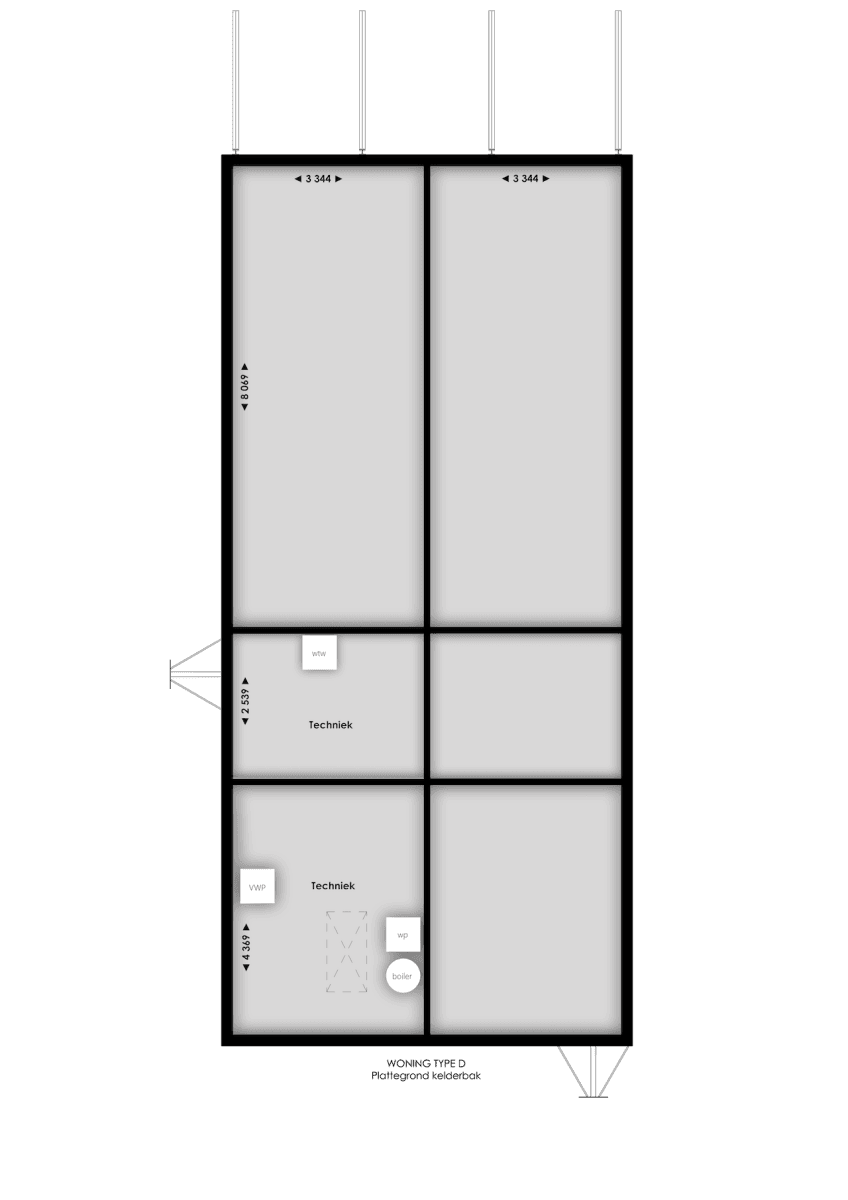Drijvende woning | type D